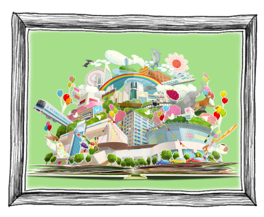 建築に関するあらゆるオリジナルイラストを制作 建築イラスト制作のレバーン